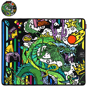Mouse Pad Gamer Pcyes Ancient Dragon Medium - 500 X 400Mm - Pma50X40