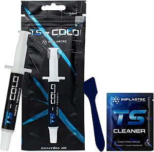 Pasta Térmica Ts Cold 4g 10,5 W/m.K Implastec