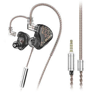 Fone De Ouvido Gamer Pcyes Myria Driver Dinamico 10Mm Intra Auricular P3 3,5Mm Cabo Destacável 1,6M - Fpmy1Dd