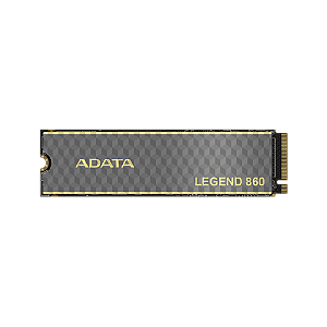SSD M.2 Nvme PCIe Gen 4x4 Adata Legend 860 1TB Leitura: 6000MB/s Gravação: 5000MB/s Compatível com PS5 Preto - SLEG-860-1000GCS