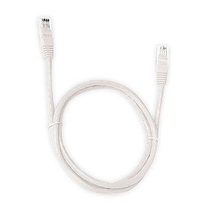 Cabo de Rede Patch Cord Cat5E 2.5M PC-ETHU25WH PlusCable