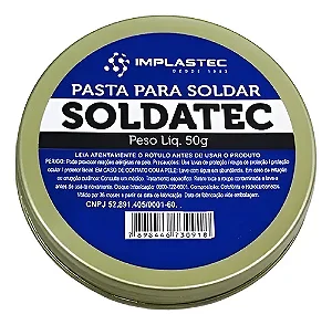 Pasta de Solda Soldatec 50g Implastec