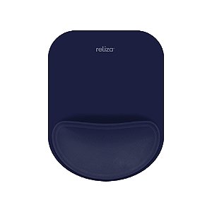 Mousepad Ergonômico Compact Com Almofada 22cm x 17cm Reliza Marinho