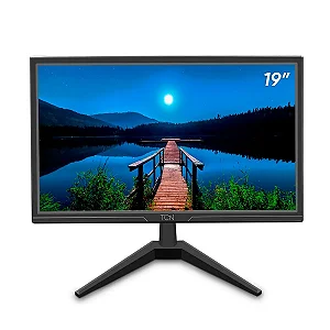 Monitor Office 19" LED HD Flat TCN 60Hz 5ms