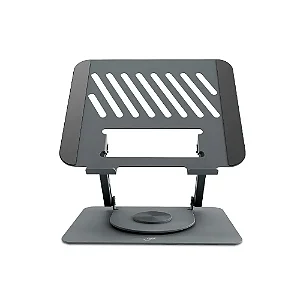Suporte para Notebooks com base Giratória Aço Carbono 360° Spin até 17" Get