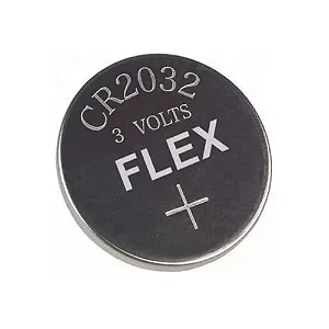 Bateria Botão Lithium 3V CR2032 Flex