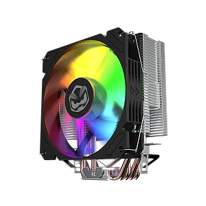 Cooler Para Processador AMD/Intel Pcyes Tundra 120 Black Vulcan Led Rainbow Tdp 160W - Actbka120