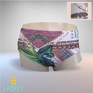 Sunga Slip Estampada Medalhas P Lacrey