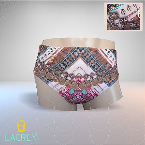 Sunga Slip Estampada Medalhas G Lacrey