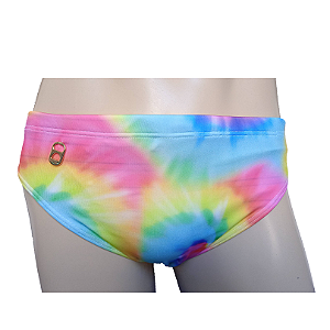 Sunga Slim Tie Dye Colorida Lacrey