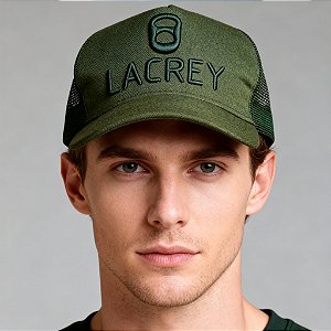 Boné Verde Musgo Lacrey aba Reta ou Curva