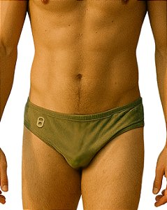 Sunga Slip Verde Escuro Lacrey