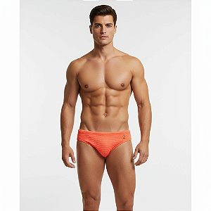 Sunga Slip Laranja Neon Lacrey