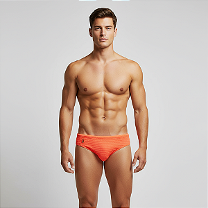 Sunga Slim Laranja Neon Lacrey