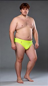 Sunga Slim Amarelo Neon Lacrey