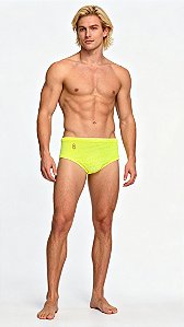 Sunga Slip Amarelo Neon Lacrey