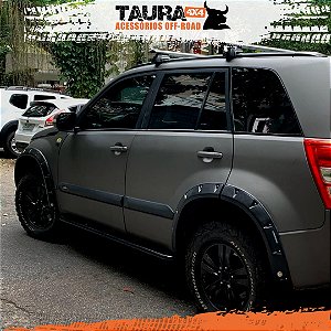 Alargador De Paralamas Off-Road - Grand Vitara 3° geração com furação exposta-  Modelo 1 - 2005 a 2017