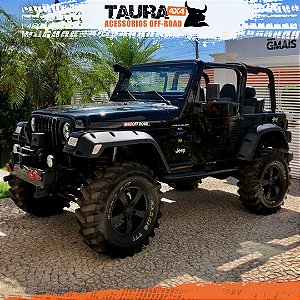Alargador De Paralamas Off-Road - Wrangler LJ, TJ, YJ - 1987 a 2006