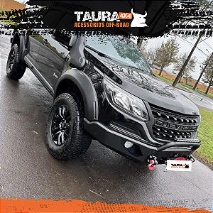 Para-choque de aço Dianteiro - S10 - 2017 a 2019 - Com Barra