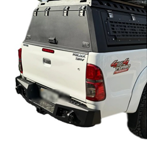 Para-choque de aço Traseiro - Hilux - 2006 a 2015