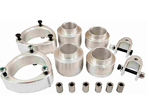 Kit Lift Total Dianteira e Traseira 2" Polegadas Chevrolet Tracker 2001 Até 2011
