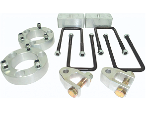 Kit Lift Total Dianteiro e Traseiro 2 Polegadas para Nissan Frontier 2007 Até 2017
