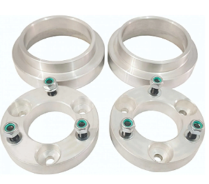 Kit lift total dianteira e traseira 1" polegada para toyota hilux SW4 2006 em diante