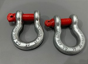 MANILHAS 5/8 (PAR) - CORPO GALV. A FOGO E PINO VERMELHO