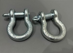 MANILHAS 3/4 (PAR) - CORPO E PINO GALVANIZADO