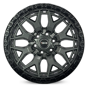 KIT 4 RODAS M31 OFF-ROAD R20x9 - GRAFITE BLACK