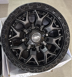 KIT 4 RODAS M31 OFF-ROAD R20x9 - BLACK