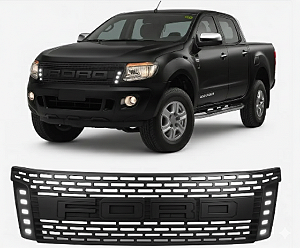 Grade Dianteira Rapto Led - Ford Ranger 2013 a 2016