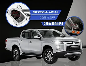 DOWNPIPE MITSUBISHI L200 2.4T 190CV ATÉ 2021