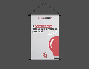 Banner em Lona Brilho Frontlight