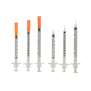 Seringa para Insulina com Agulha Fixa 3 ml SR