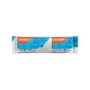 Atadura Crepe Cremer Com 6 Unidades