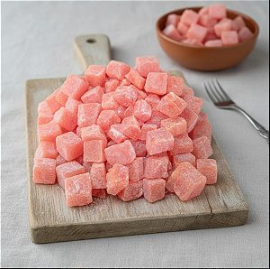 DOCE DE ABÓBORA CRISTALIZADA 3KG CAIXA- GRANEL - ATACADO FABRICA