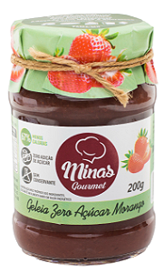 Geleia Zero Açúcar Morango 200g Direto Fabrica