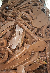 CASQUINHA LARANJA COBERTA COM CHOCOLATE CAIXA 3KG DIRETO FABRICA ATACADO