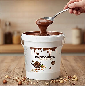 RECHEIO CHOCONUTS AVELÃ POTE 4KG ATACADO DIRETO FABRICA