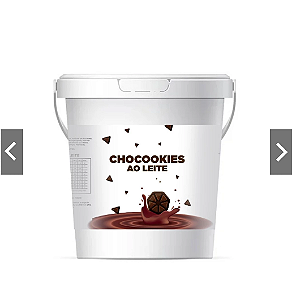 RECHEIO CHOCOKIES AO LEITE BALDE 4KG ATACADO DIRETO FABRICA MULT DA HORA DOCES CASEIROS