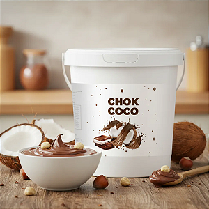RECHEIO DE CREME CHOKCOCO BALDE 4KG ATACADO DIRETO FABRICA MULT DA HORA DOCES CASEIROS