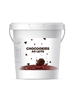 Creme Chocookies ao Leite 500g Pote Atacado Direto Fabrica Mult Da Hora Doces Caseiros