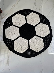 Tapete Redondo Bola de Futebol