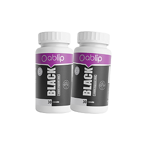 Combo 2x ABLiP Black: Queimador Calórico Thermo Ativo – Máxima Potência na Queima de Gordura