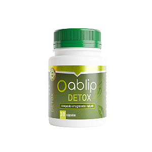 Detox Ablip - 30 Cápsulas: Reduza a Retenção de Calorias do seu Corpo