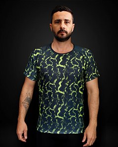 DRY FORCE CAMISA GREEN THUNDER
