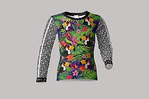 Dry Force Camiseta Infantil TUCANINHOS Manga Longa