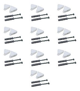 Kit 10 Suporte Compatível Bebedouro Purificador Soft Everest