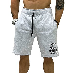 Bermuda Estampada Masculina MXD Conceito Toward The Sinister Strong Men com Halteres